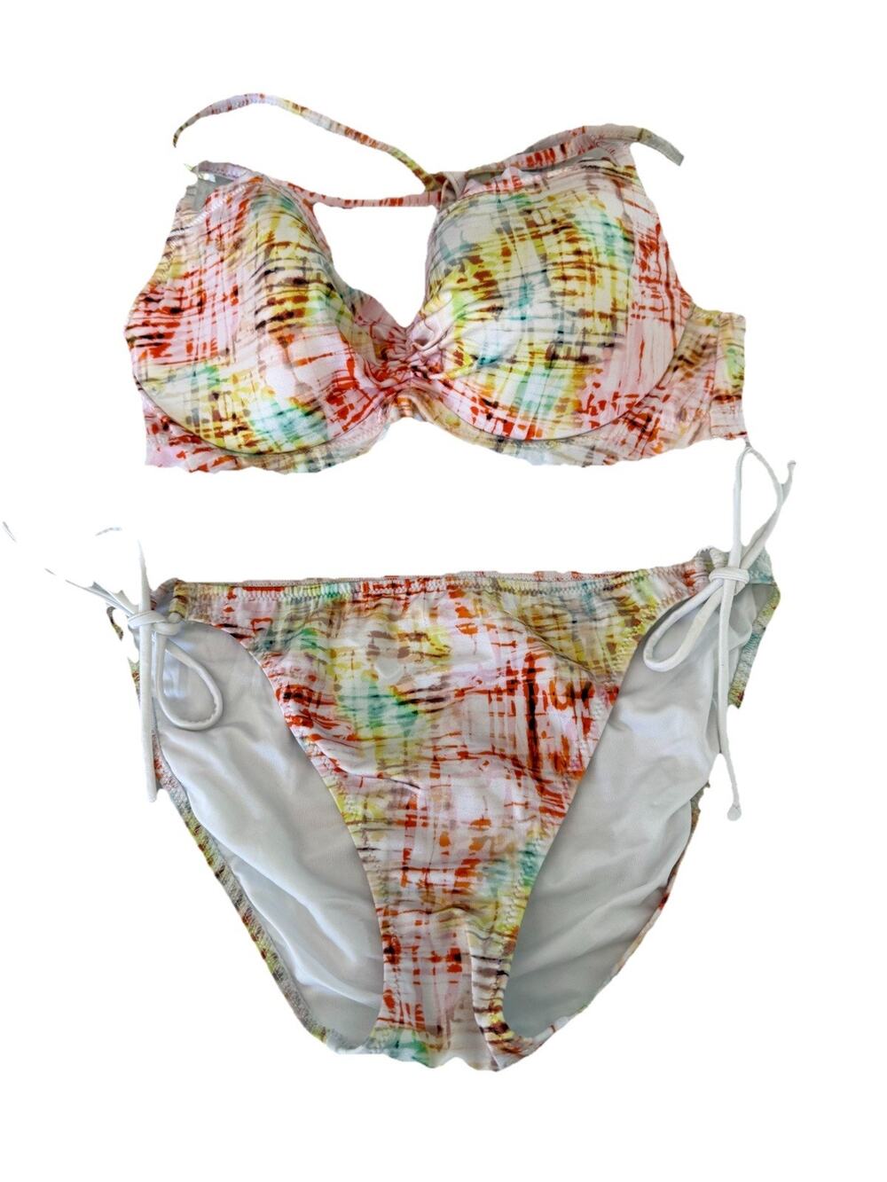 Victoria Secret 38C/L Very Sexy Zuma Demi Getaway String Bikini Swimsuit